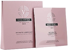 Лубрикант на водній основі "Кавовий крем" - Miss Vivien Intimate Lubricant Addictive Coffee Cream — фото N1