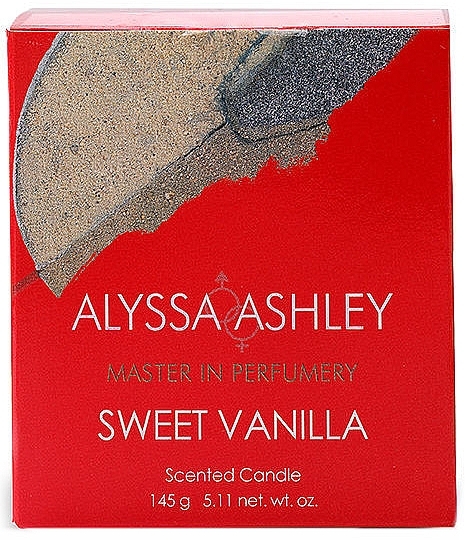 Ароматическая свеча - Alyssa Ashley Sweet Vanilla Candle — фото N2