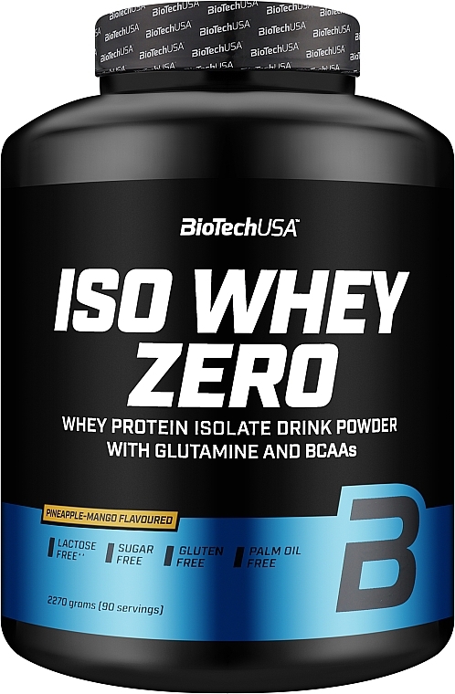  Протеїн "Ананас-манго"  - BiotechUSA ISO Whey Zero Lactose Free Pineapple-Mango — фото N2