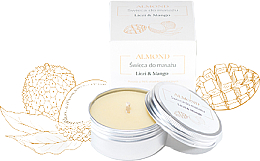 Парфумерія, косметика Свічка для масажу "Лічі й манго" - Almond Cosmetics Lichee & Mango Massage Candle