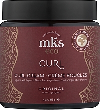 Парфумерія, косметика Крем для кучерявого волосся - MKS Eco Curl Cream Original Scent