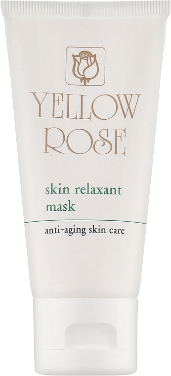 Маска-релаксант з ботокс-ефектом (туба) - Yellow Rose Skin Relaxant Mask — фото N1
