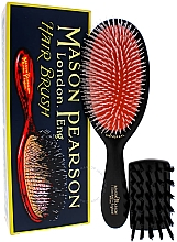 Парфумерія, косметика Щітка для волосся - Mason Pearson Universal Nylon Hairbrush NU2 Dark Ruby