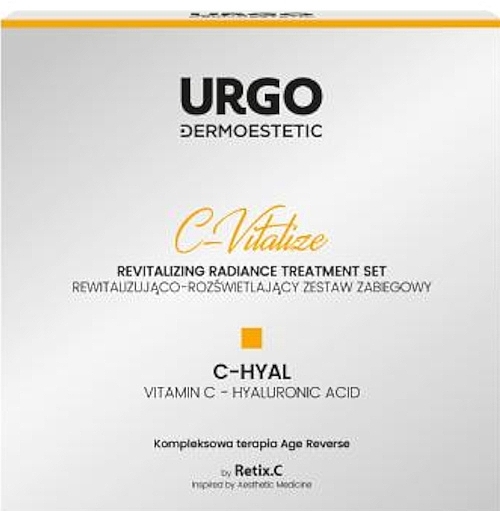 Набор, 9 продуктов - Urgo Dermoestetic C-Vitalize Revitalizing Radiance Treatment Set  — фото N1