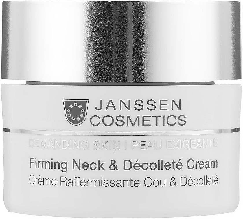 Зміцнюючий крем для шкіри обличчя, шиї і декольте - Janssen Cosmetics Firming Face, Neck & Decollete Cream — фото N1