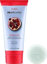 Набор - Pupa Fruit Lovers (body/lotion/200 + shampoo/bar/60g + box) — фото N2