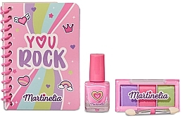 Набор косметики с блокнотом - Martinelia Girl Boss Notebook & Beauty Set (nail/polish/1 pcs + eye/shadow/1 pcs + note/book/1 pcs) — фото N2