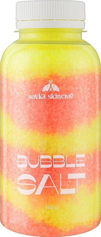 Сіль-піна для ванни "Манго" - Sovka Skincare Bubble Salt Alfonso Mango — фото N1