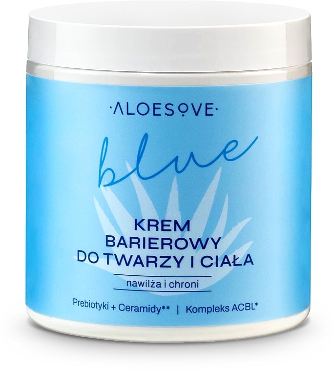 Защитный крем для лица и тела - Aloesove Blue Face Cream — фото N1