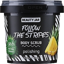 Полірувальний скраб для тіла - Beauty Jar Follow The Stripes Polishing Body Scrub — фото N1