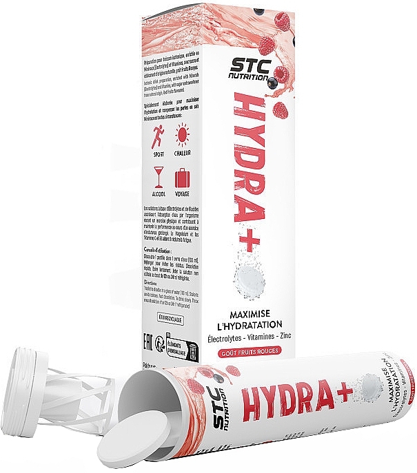 Изотоник "Hydra+/Красные Фрукты + Hydra+/Fruits Rouges" - STC Nutrition Maximise L'Hydratation — фото N2