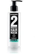 Парфумерія, косметика Експрес-маска з ментоловою олією для волосся - Mr.Scrubber 2 Minutes Hair Mask Menthol Oil