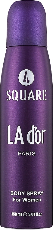 4 Square La D'or - Парфюмированный дезодорант-спрей — фото N1