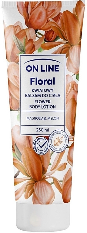 Лосьон для тела - On Line Flower Body Lotion Magnolia & Melon — фото N1