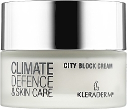 Духи, Парфюмерия, косметика Защитный дневной антистресс-крем для лица "Сити Блок" - Kleraderm Climate Defence City Block Cream (пробник)