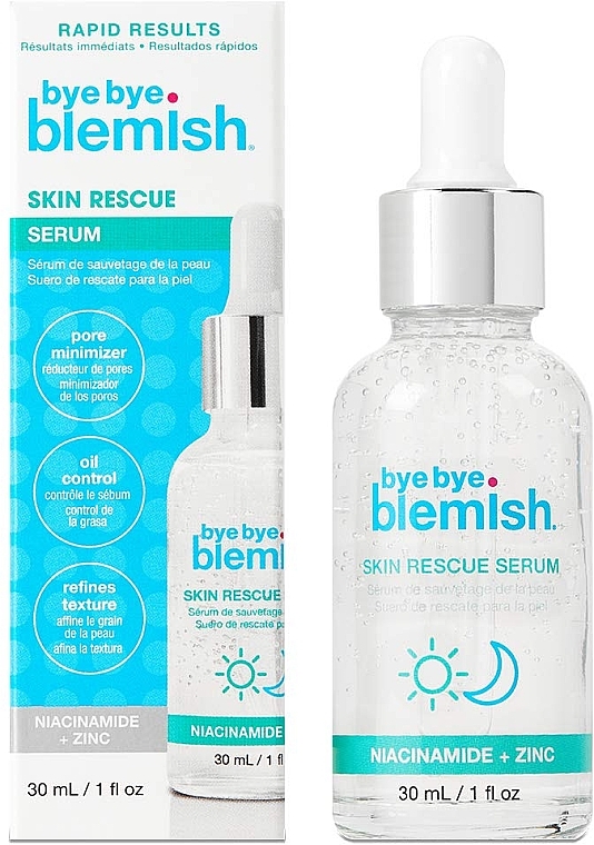 Сироватка для обличчя - Bye Bye Blemish Skin Rescue Niacinamide Serum — фото N1