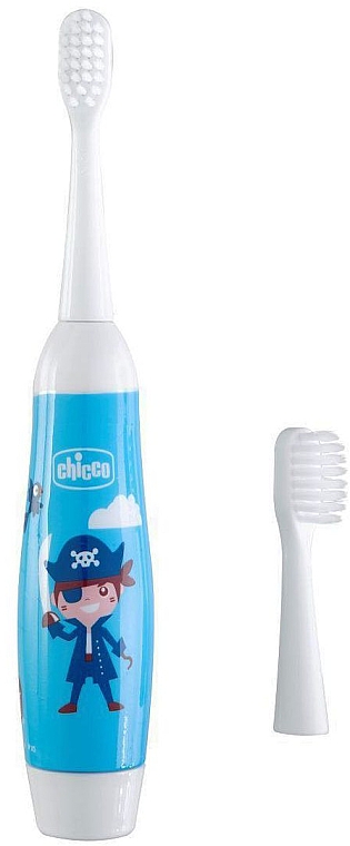 Электрическая зубная щетка, синяя - Chicco — фото N1