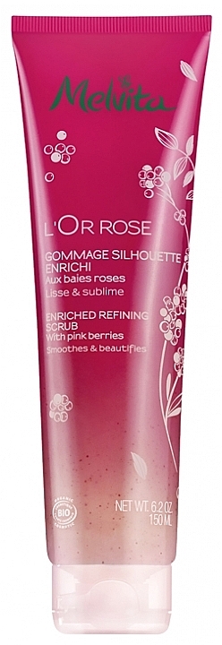 Моделювальний збагачений скраб для тіла - Melvita L’Or Rose Enriched Refining Scrub — фото N1