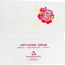 Духи, Парфюмерия, косметика Крем против старения - Bulgarian Rose Signature (пробник)