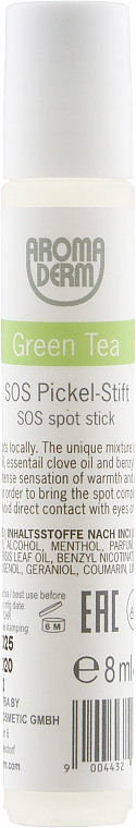 Антибактеріальний гель для обличчя - Styx Naturcosmetic Aroma Derm Green Tea SOS Spot Stick — фото N1