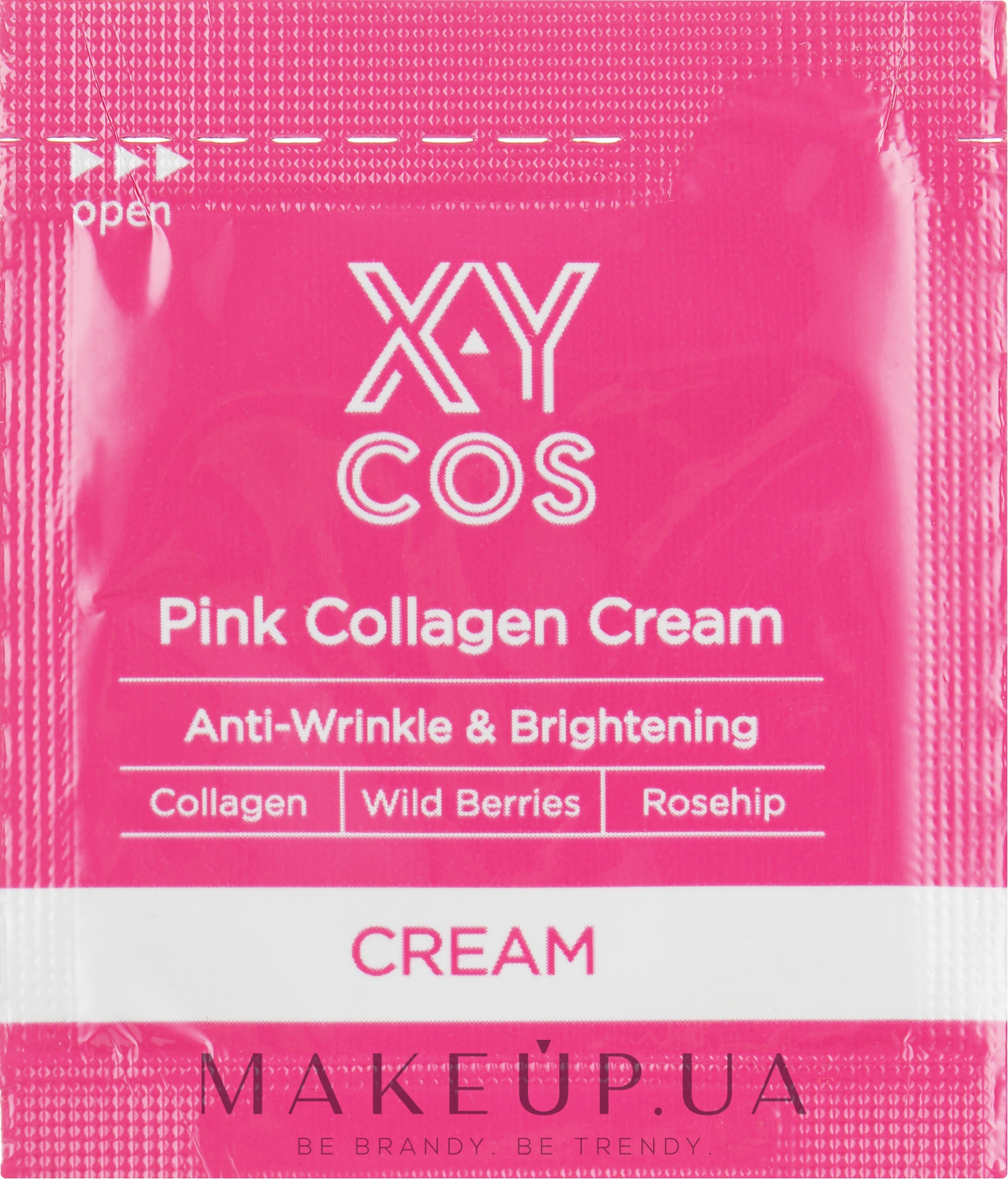 Увлажняющий крем для лица с коллагеном - XYcos Pink Collagen Cream (пробник) — фото 2ml
