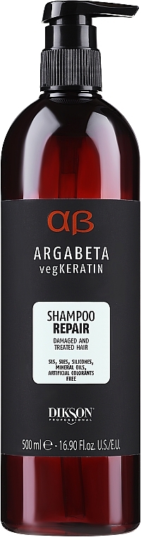 Відновлювальний шампунь для волосся - Dikson Argabeta Repair Shampoo — фото N3