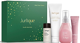 Парфумерія, косметика Набір - Jurlique Mini Face Treats Set (essence/10ml + f/foam/20g + f/mist/30ml + f/ser/5ml)