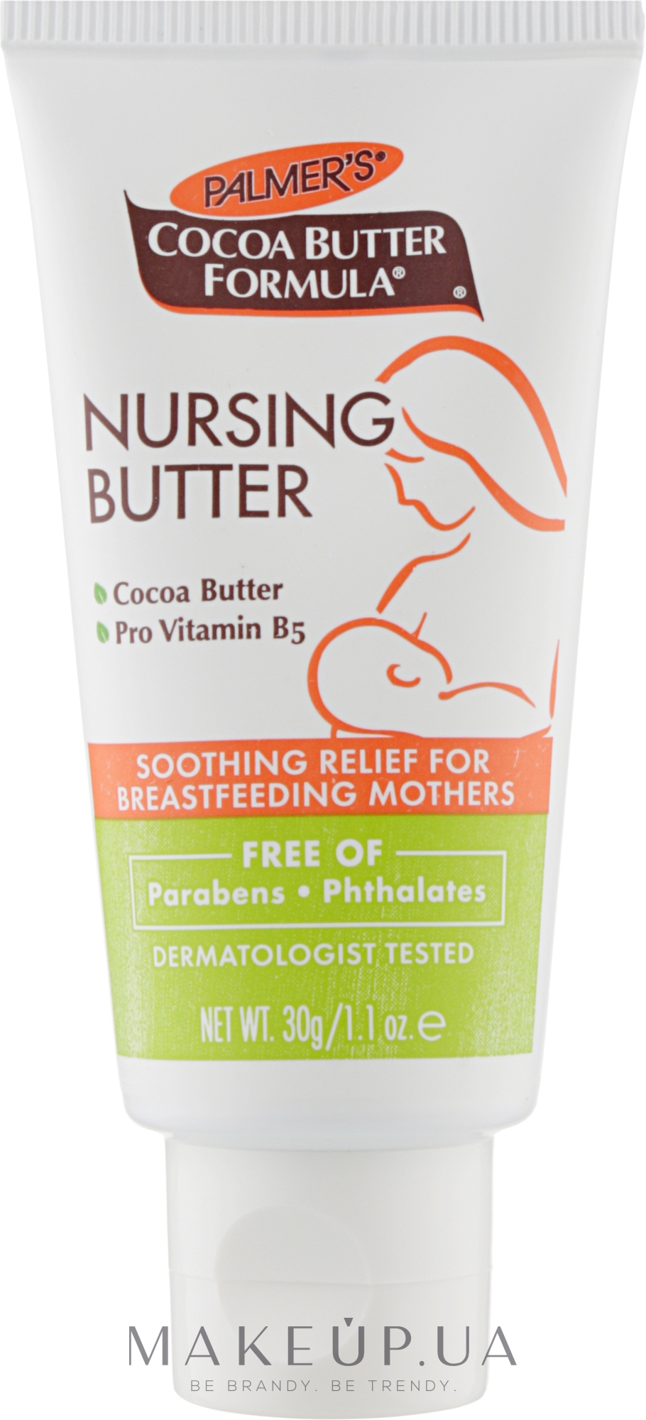 Крем для груди для кормящих матерей - Palmer's Cocoa Butter Formula Nursing Butter — фото 30g