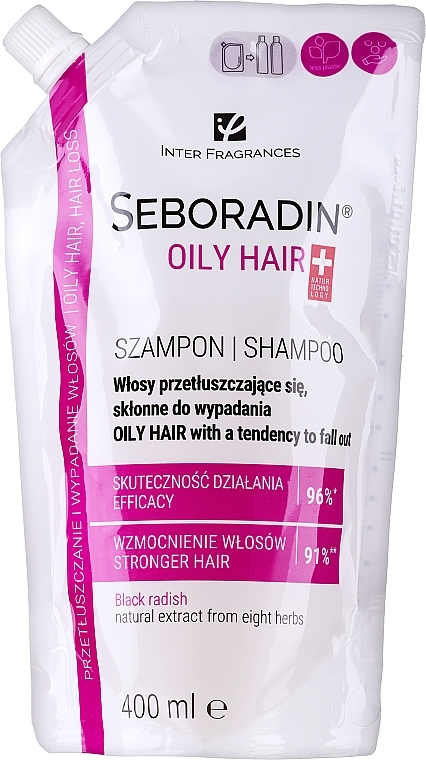 Шампунь для жирного волосся - Seboradin Oily Hair Shampoo (дой-пак) — фото N1