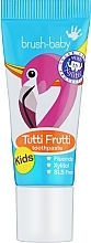 Духи, Парфюмерия, косметика Детская зубная паста "Tutti Frutti", 3-6 лет - Brush-Baby Toothpaste (мини)