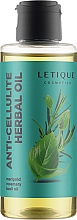 Парфумерія, косметика Антицелюлітна кріоолія - Letique Cosmetics Anti-Cellulite Herbal OiI
