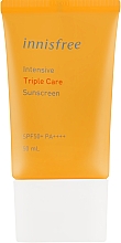 Духи, Парфюмерия, косметика Солнцезащитный крем - Innisfree Intensive Triple Care Sunscreen SPF50+ PA++++ (тестер)