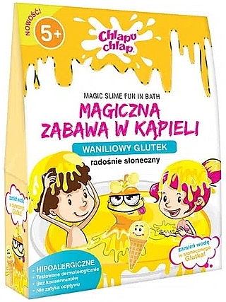 Слизь для ванны, ванильная - Chlapu Chlap Magic Slime Fun In Bath — фото N1