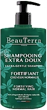 Духи, Парфюмерия, косметика Укрепляющий шампунь для нормальных волос - BeauTerra Extra-Gentle Shampoo
