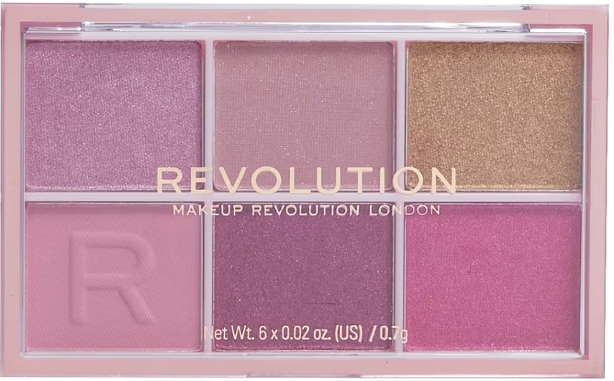 Мини-палетка теней для век - Makeup Revolution Mini Colour Reloaded Palette