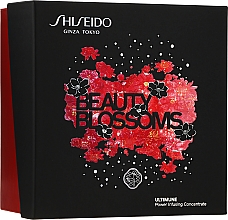 Духи, Парфюмерия, косметика Набор - Shiseido Beauty Blossoms Ultimune Power Infusing Concentrate Set (f/conc/50ml + eye/conc/3ml + softner/30ml + foam/15ml)