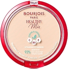 Духи, Парфюмерия, косметика Компактная пудра для лица - Bourjois Healthy Mix Clean Powder