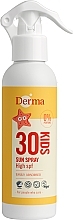 Духи, Парфюмерия, косметика Солнцезащитный спрей для детей - Derma Kids Sun Spray SPF30