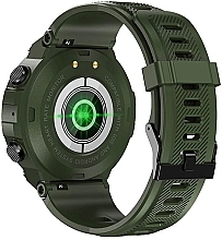 Смарт-часы, зеленые - Smartwatch Garett Sport Combat RT — фото N3
