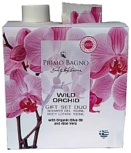 Парфумерія, косметика Набір - Primo Bagno Wild Orchid Gift Set Duo (sh/gel/150 ml + b/lot/100 ml)