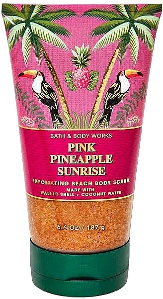 Скраб для тела "Розовый ананас на рассвете" - Bath & Body Works Pink Pineapple Sunrise Exfoliating Beach Body Scrub — фото N1