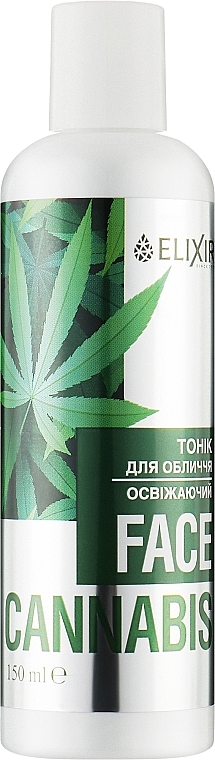 Тоник для лица освежающий "Cannabis" - Эликсир