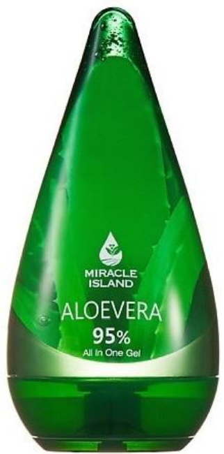 Гель для обличчя, тіла і волосся "Алое вера" - Miracle Island Aloevera 95% All In One Gel — фото N1