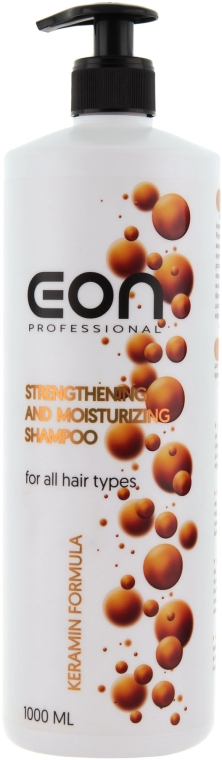 Шампунь укрепляющий и увлажняющий - EON Professional Strengthening And Moisturizing Shampoo