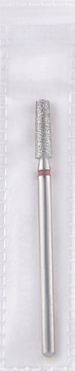 Фреза алмазная, усеченный конус, L-10 мм, 3.1 мм, красная - Head The Beauty Tools — фото N1