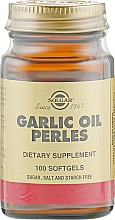 Дієтична добавка "Олія часнику" - Solgar Garlic Oil — фото N1