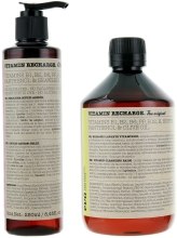 Духи, Парфюмерия, косметика Набор для ухода за волосами - Eva Professional Vitamin Recharge Pack The Original (shm/500ml + cr/250ml)