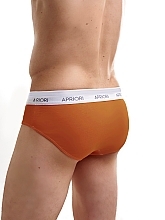 Трусы-брифы мужские, оранжевые - Apriori Be Yourself — фото N3