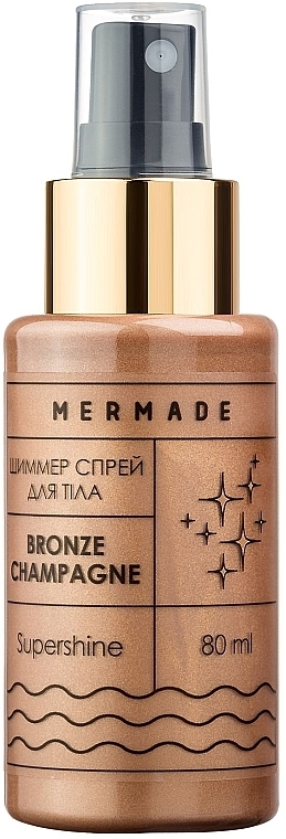 Шиммер-спрей для тела - Mermade Bronze Champagne