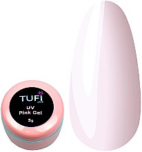 Парфумерія, косметика Гель для нарощування нігтів "Pink" - Tufi Profi UV Gel